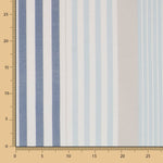 Anti-Fleck-Tischdecke Blau gestreift - Ribes y Casals