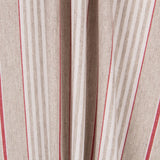 Anti-Fleck-Tischdecke Rot gestreift - Ribes y Casals