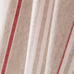 Anti-Fleck-Tischdecke Rot gestreift - Ribes y Casals