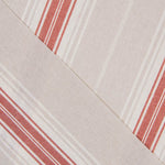 Anti-Fleck-Tischdecke Rot gestreift - Ribes y Casals