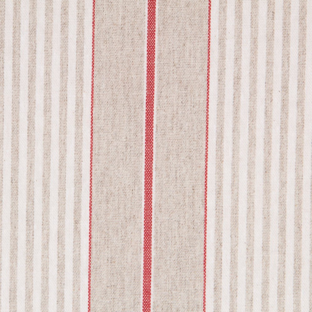 Anti-Fleck-Tischdecke Rot gestreift - Ribes y Casals