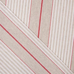 Anti-Fleck-Tischdecke Rot gestreift - Ribes y Casals