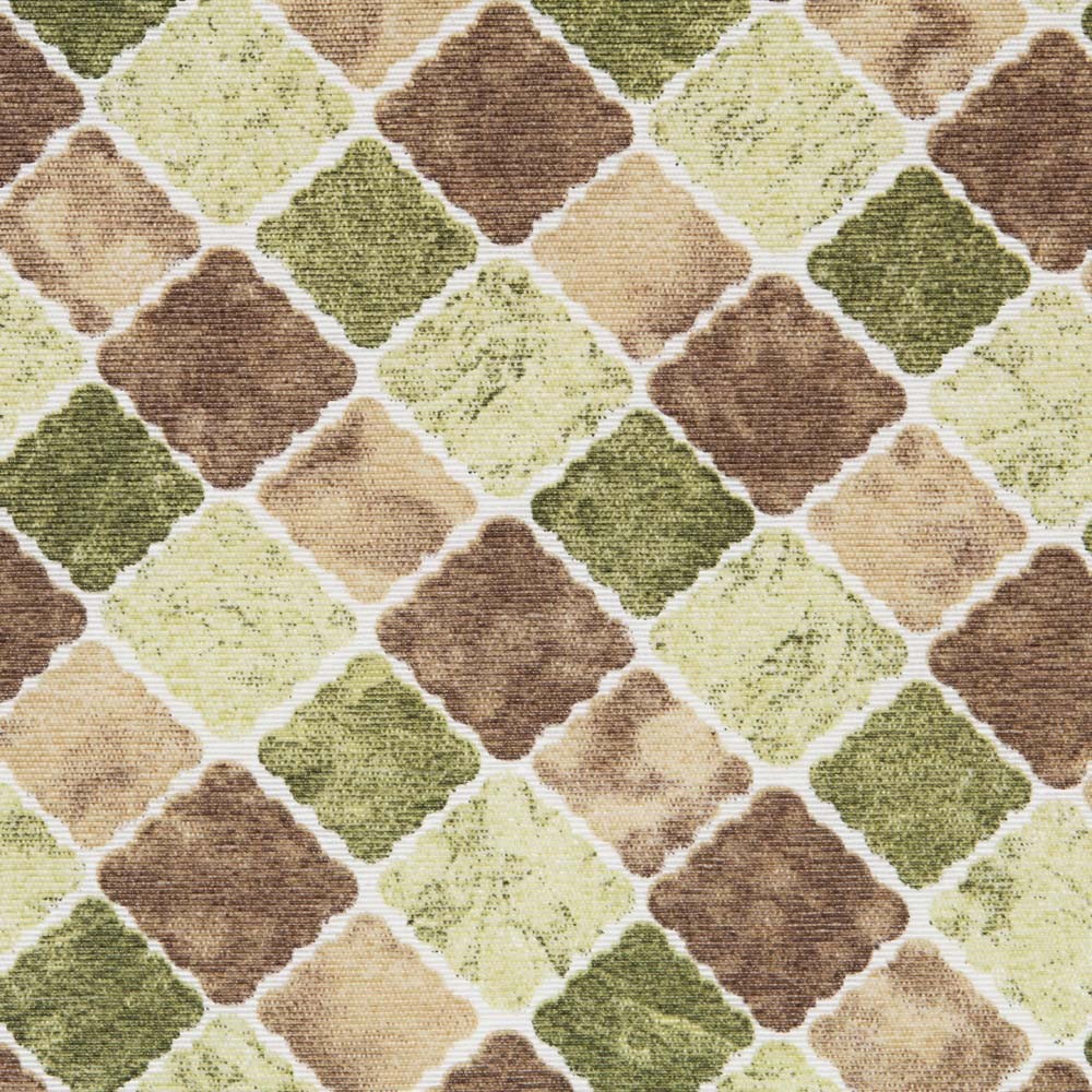 Anti-Fleck-Tischdecke Rhombus Grün - Ribes y Casals