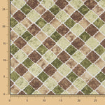 Anti-Fleck-Tischdecke Rhombus Grün - Ribes y Casals