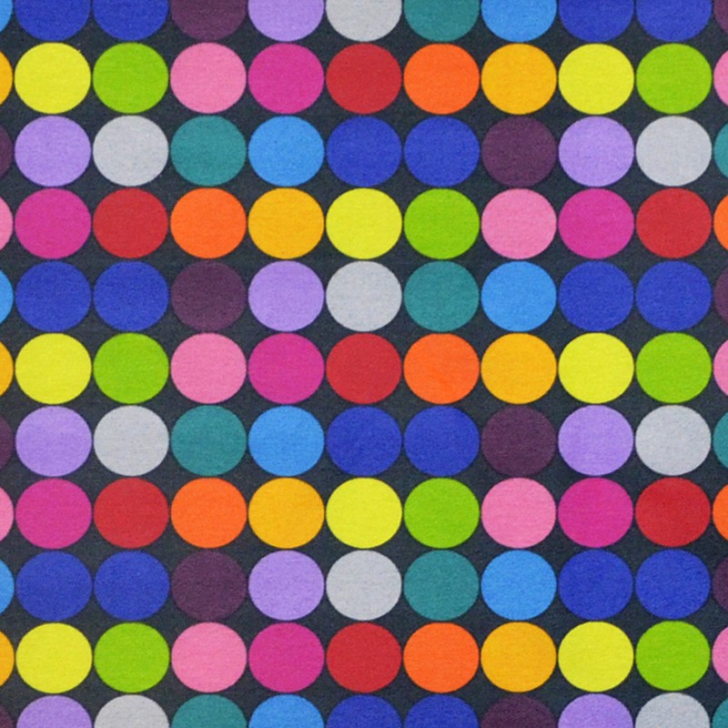 Fleckenabweisende Tischdecke Cícrculos Multicolour - Ribes y Casals