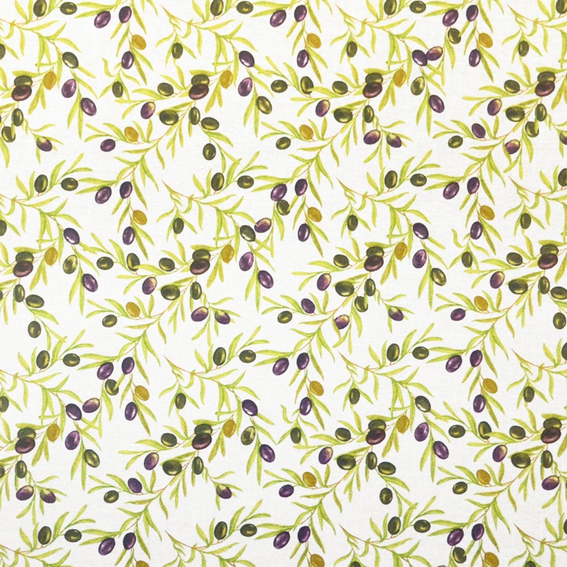 Olive Fleckenschutz Tischtuch Ecru - Ribes y Casals
