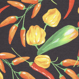 Schwarzes Chili-Tischtuch - Ribes y Casals