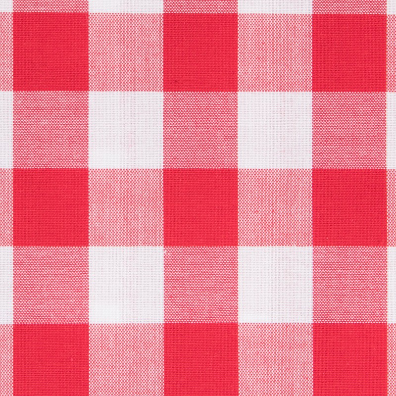 Rote quadratische Tischdecke 2,8cm - Ribes y Casals