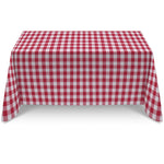 Rote quadratische Tischdecke 2,8cm - Ribes y Casals