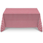 Tischtuch Rustikal Rot Quadratisch Tischtuch 2,8cm - Ribes y Casals