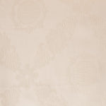 Retal Ecru Floral Damast Tischdecke – Verschiedene Maße x Breite von 150 cm - Ribes y Casals