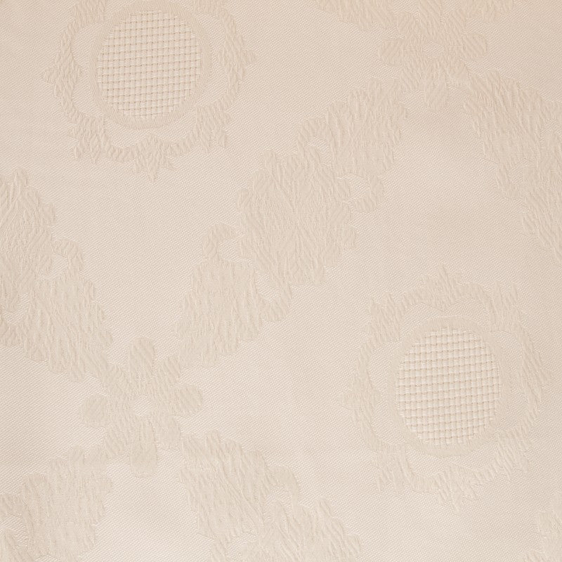 Retal Ecru Floral Damast Tischdecke – Verschiedene Maße x Breite von 150 cm - Ribes y Casals