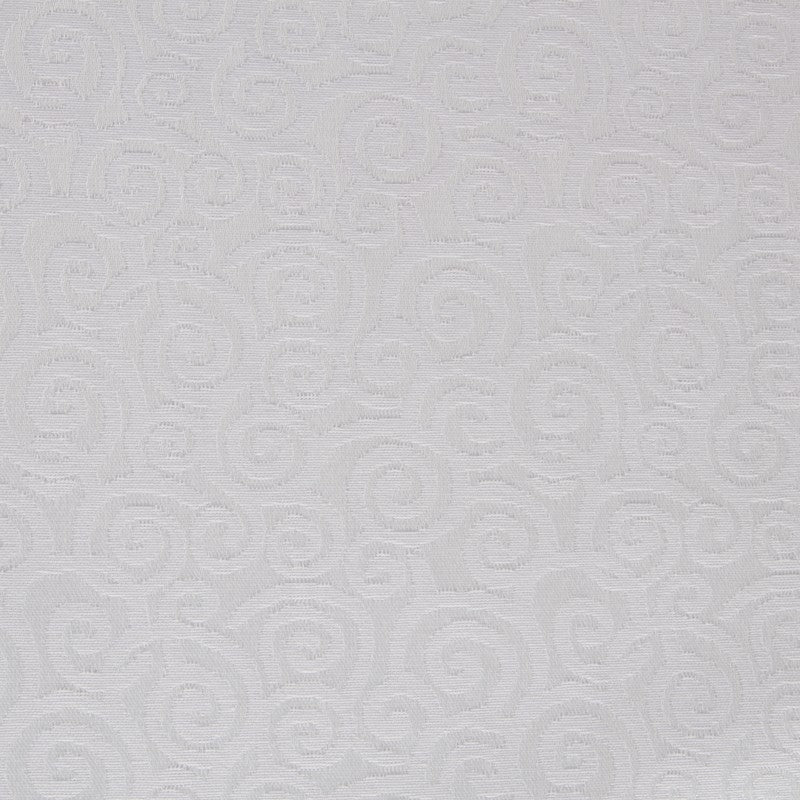 Jacquard-Tischdecke Spiralen Weiß - Ribes y Casals