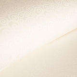 Jacquard-Spiraltischdecke Ecru - Ribes y Casals