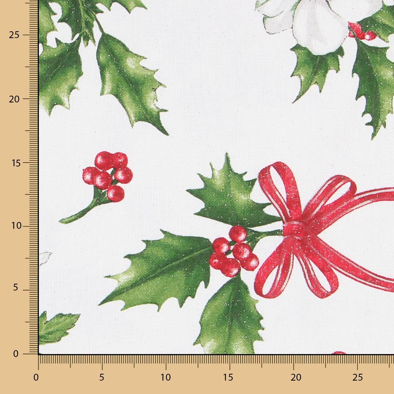 Muerdago Glitter Weihnachts-Tischdecke - Ribes y Casals