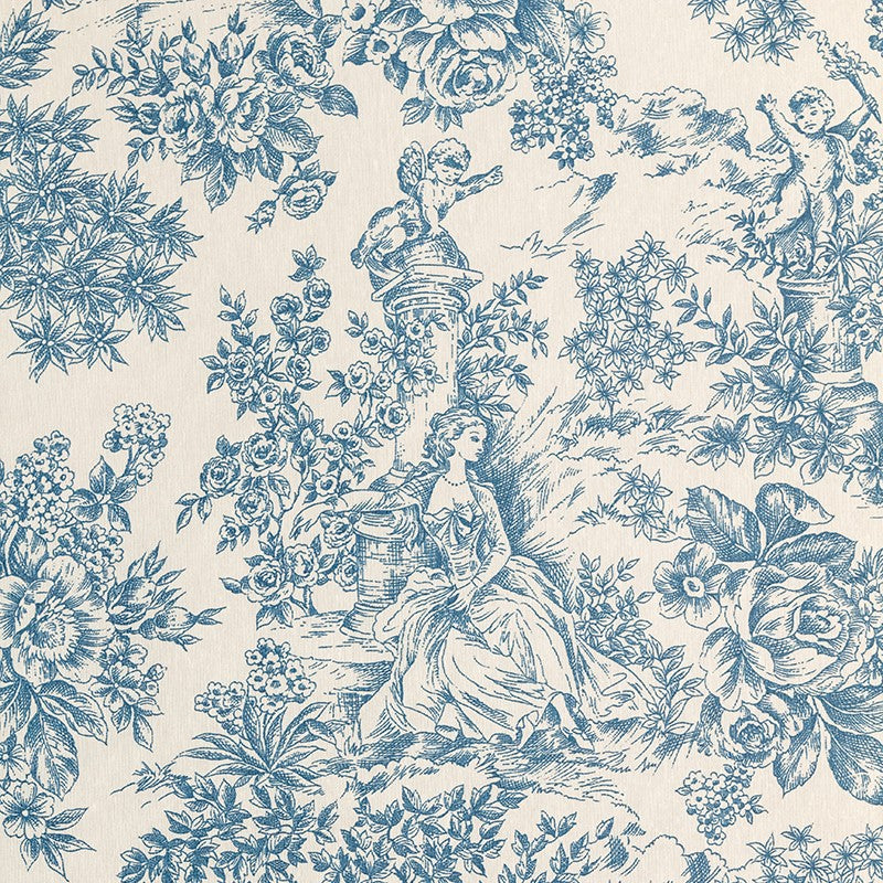 Toile de Jouy Tischtuch Blau - Ribes y Casals