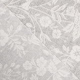 Botanische schmutzabweisende Tischdecke Grau - Ribes y Casals