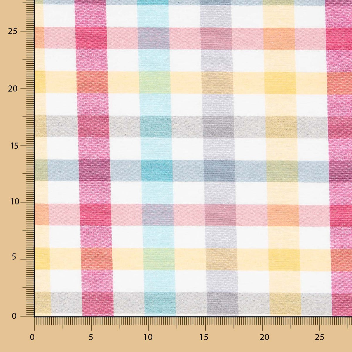 Anti-Fleck-Tischdecke Farbige Quadrate - Ribes y Casals