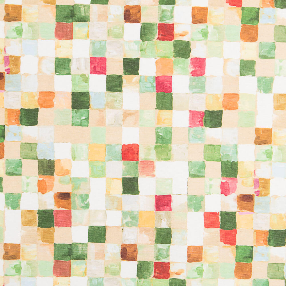 Anti-Fleck-Tischdecke Würfel Multicolour - Ribes y Casals