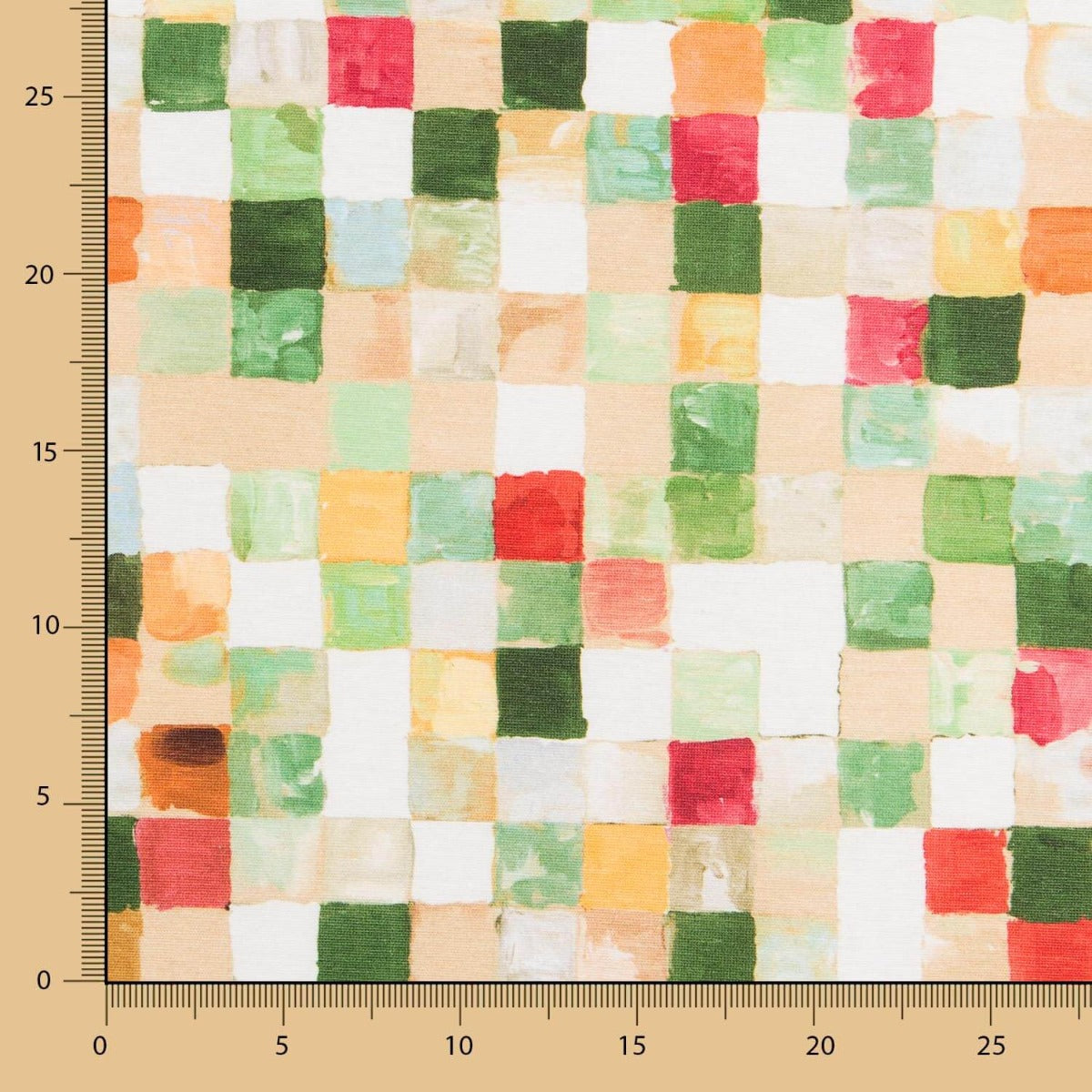 Anti-Fleck-Tischdecke Würfel Multicolour - Ribes y Casals