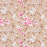 Anti-Fleck-Tischdecke Flor Japo Braun - Ribes y Casals