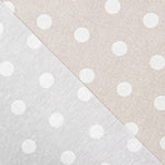 Anti-Flecken-Tischdecke Polka Dots Stone - Ribes y Casals