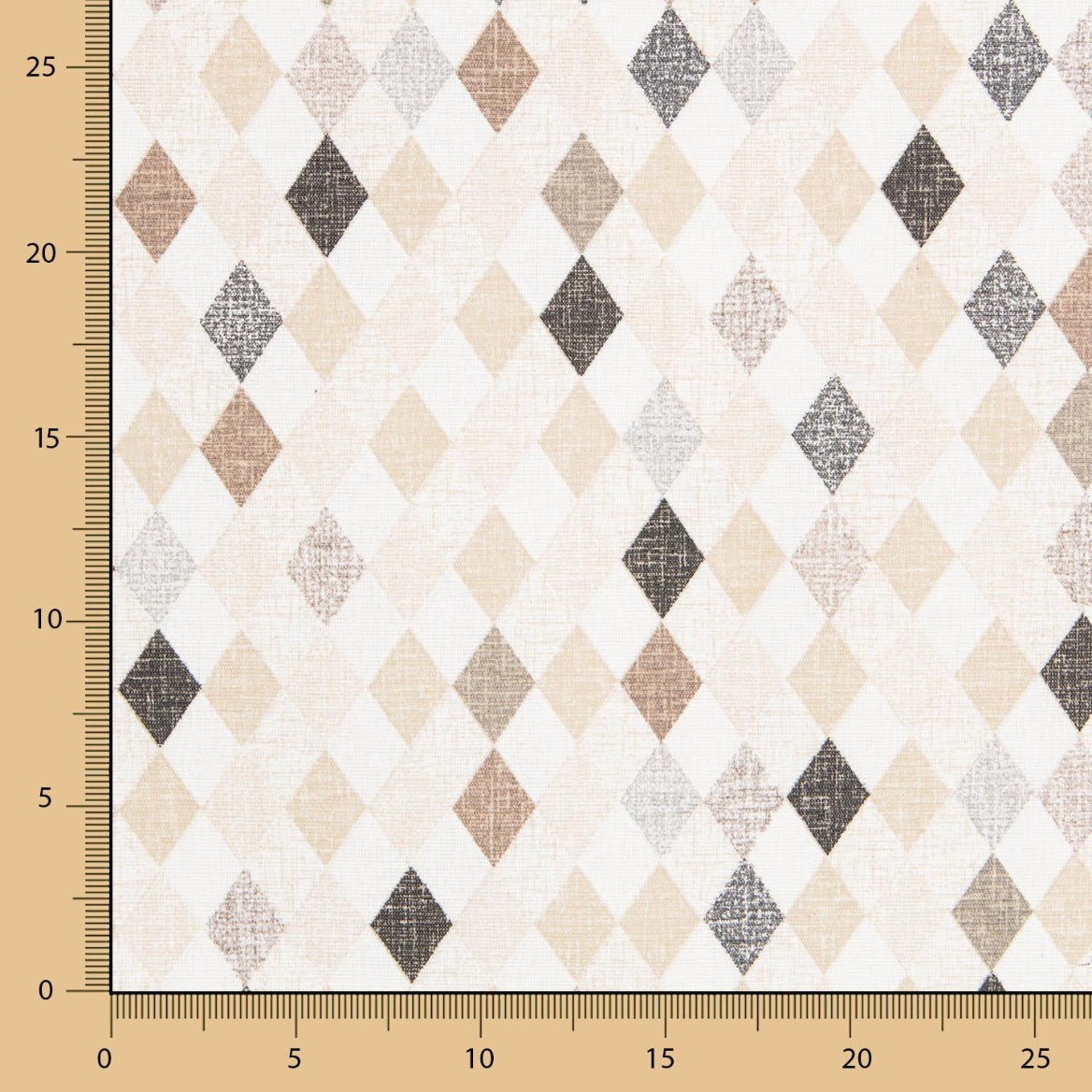 Mosaik Beige Fleckenbeständige Tischdecke - Ribes y Casals