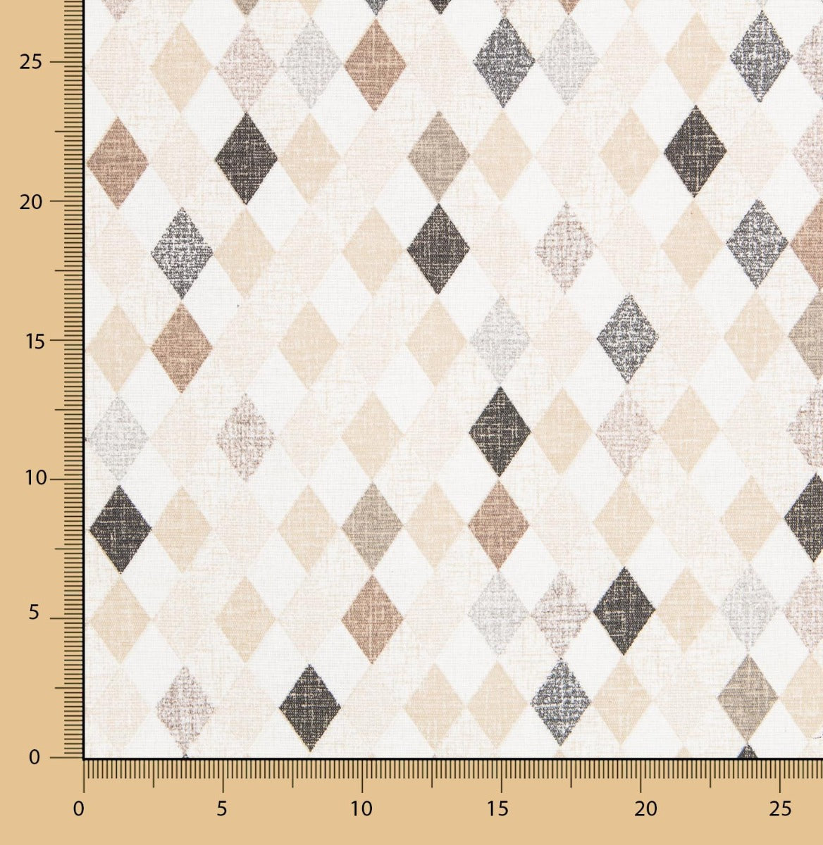 Mosaik Beige Fleckenbeständige Tischdecke - Ribes y Casals