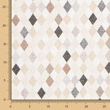 Mosaik Beige Fleckenbeständige Tischdecke - Ribes y Casals
