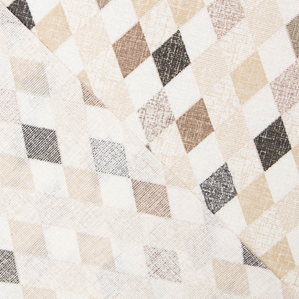 Mosaik Beige Fleckenbeständige Tischdecke - Ribes y Casals
