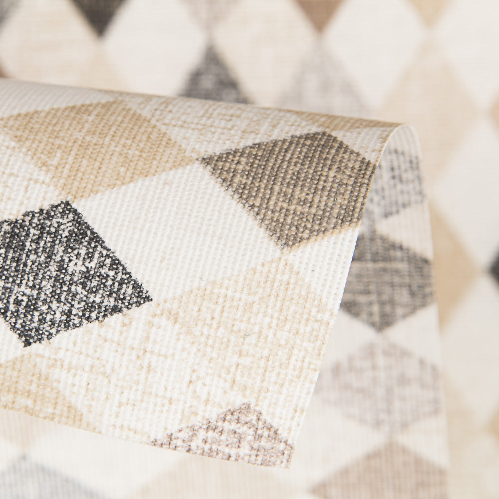 Mosaik Beige Fleckenbeständige Tischdecke - Ribes y Casals