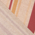 Aramis Fleckabweisende Tischdecke Ocker Multistreifen - Ribes y Casals