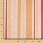Aramis Fleckabweisende Tischdecke Ocker Multistreifen - Ribes y Casals