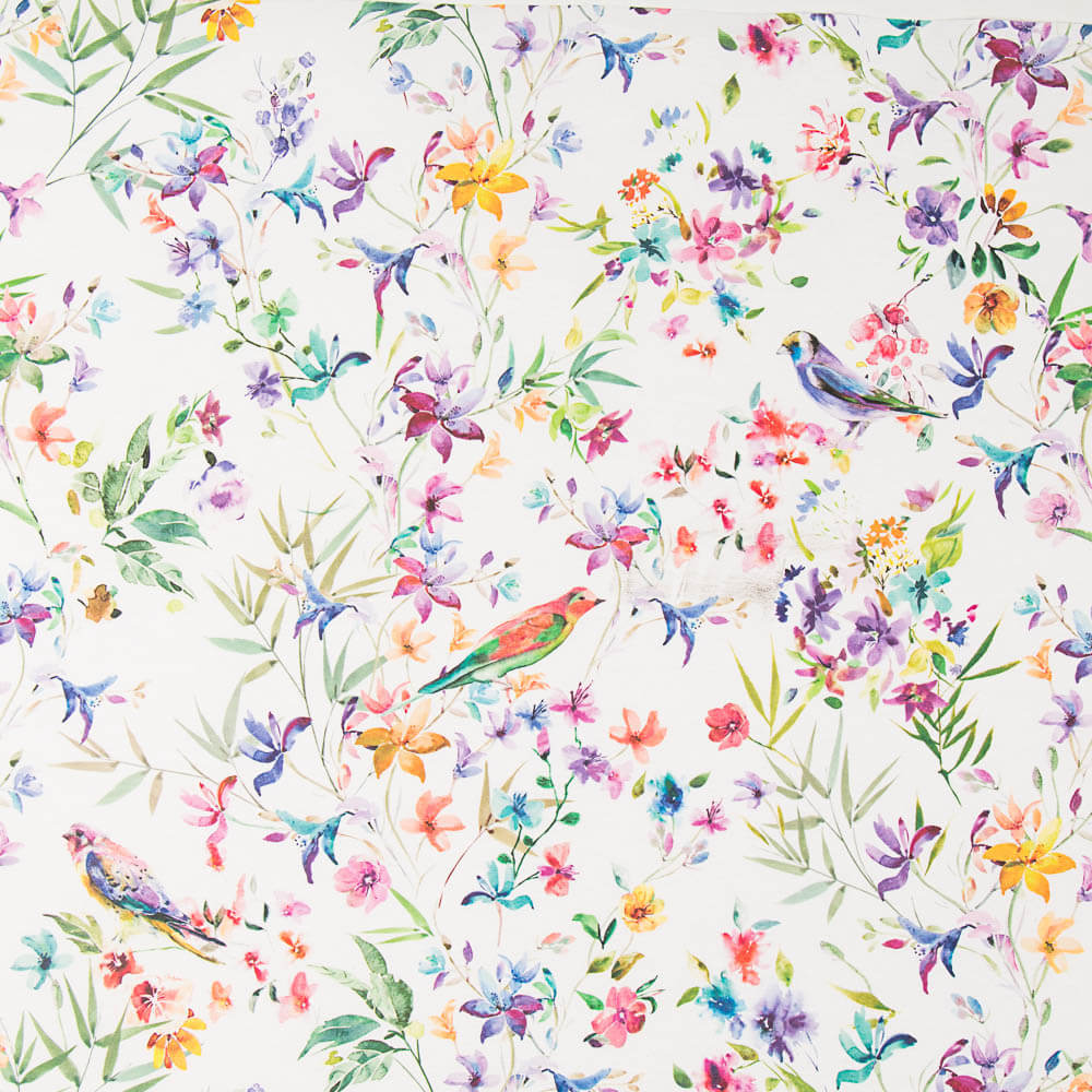 Plants Multicolour Stain-Resistant Tablecloth - Ribes y Casals