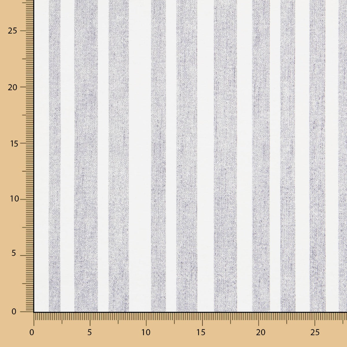 Anti-Fleck-Tischdecke Grau gestreift - Ribes y Casals