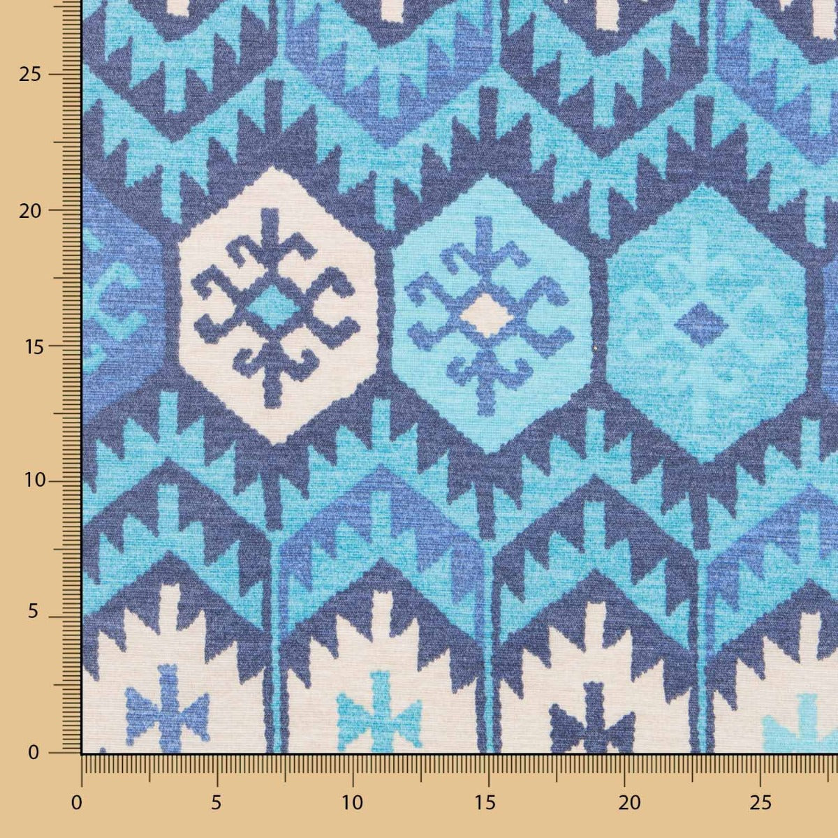 Duvet Anti-Fleck-Tischdecke Blau - Ribes y Casals