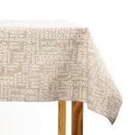 Anti-Fleck-Tischdecke Deco Beige - Ribes y Casals