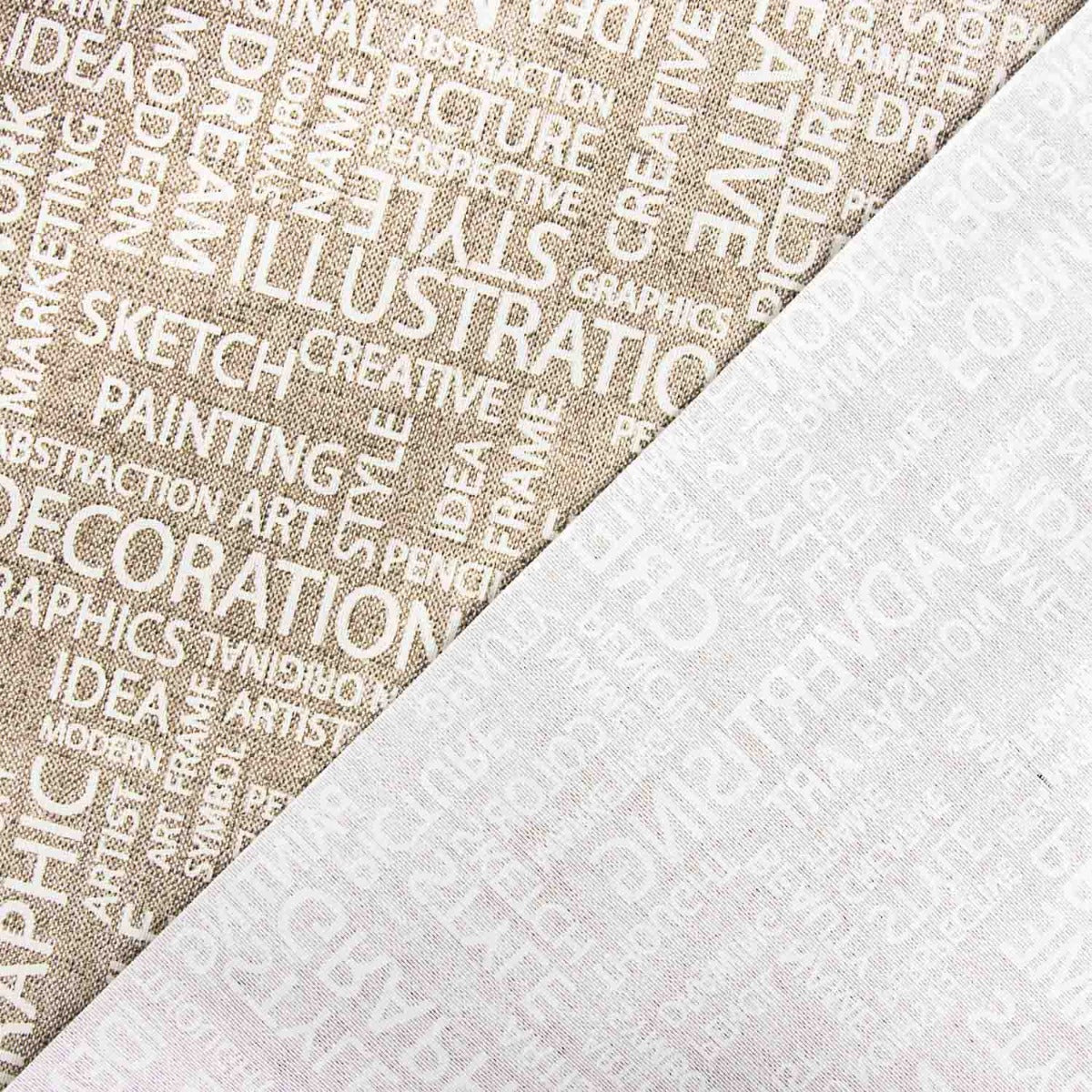 Anti-Fleck-Tischdecke Deco Beige - Ribes y Casals