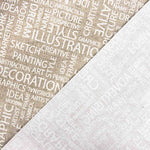 Anti-Fleck-Tischdecke Deco Beige - Ribes y Casals