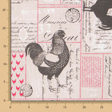 Tischtuch Anti-Flecken Tischtuch Gallinas Rústica - Ribes y Casals