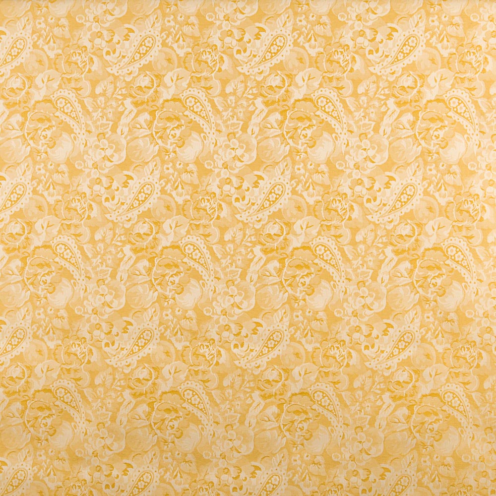 Aramis Paisley Golden Fleckenschutz-Tischdecke - Ribes y Casals