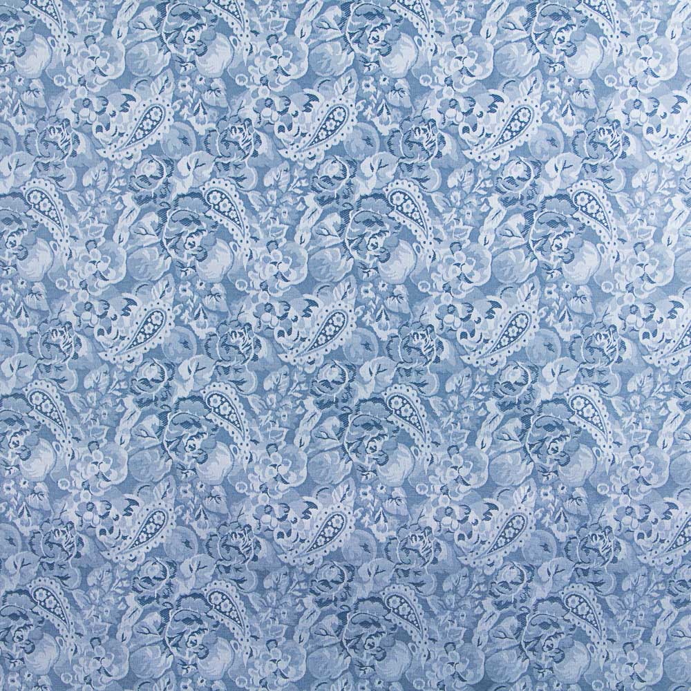 Aramis Paisley Anti-Fleck-Tischdecke Blau - Ribes y Casals