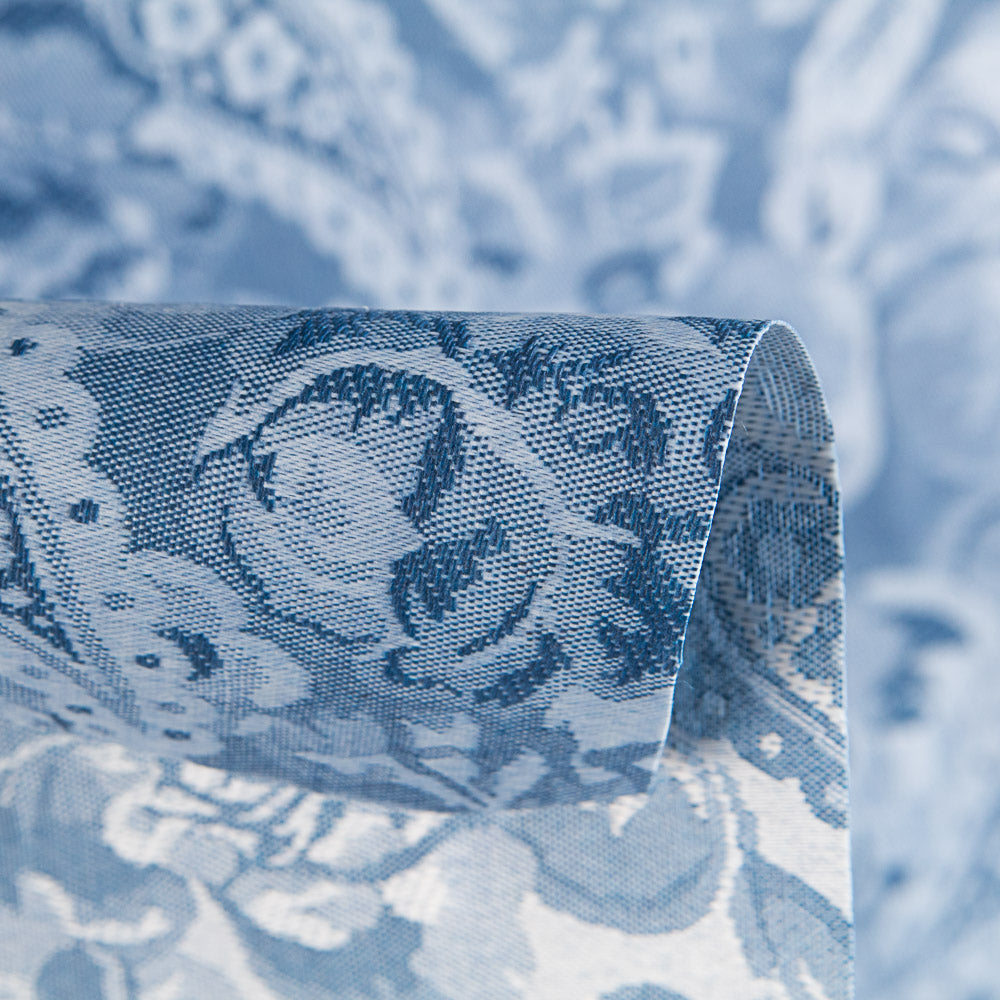 Aramis Paisley Anti-Fleck-Tischdecke Blau - Ribes y Casals