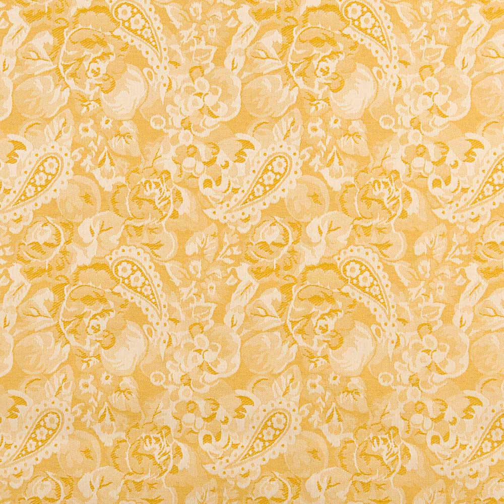 Aramis Paisley Golden Fleckenschutz-Tischdecke - Ribes y Casals