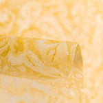 Aramis Paisley Golden Fleckenschutz-Tischdecke - Ribes y Casals