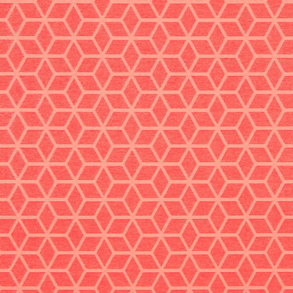 Fleckabweisende Jacquard-Tischdecke Geometric Coral - Ribes y Casals