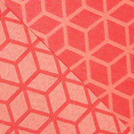 Fleckabweisende Jacquard-Tischdecke Geometric Coral - Ribes y Casals
