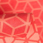 Fleckabweisende Jacquard-Tischdecke Geometric Coral - Ribes y Casals