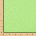 Fleckabweisende Jacquard-Tischdecke Geometric Stain Resistant Tablecloth Fluor Green - Ribes y Casals