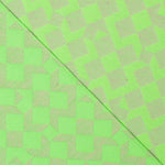 Fleckabweisende Jacquard-Tischdecke Geometric Stain Resistant Tablecloth Fluor Green - Ribes y Casals
